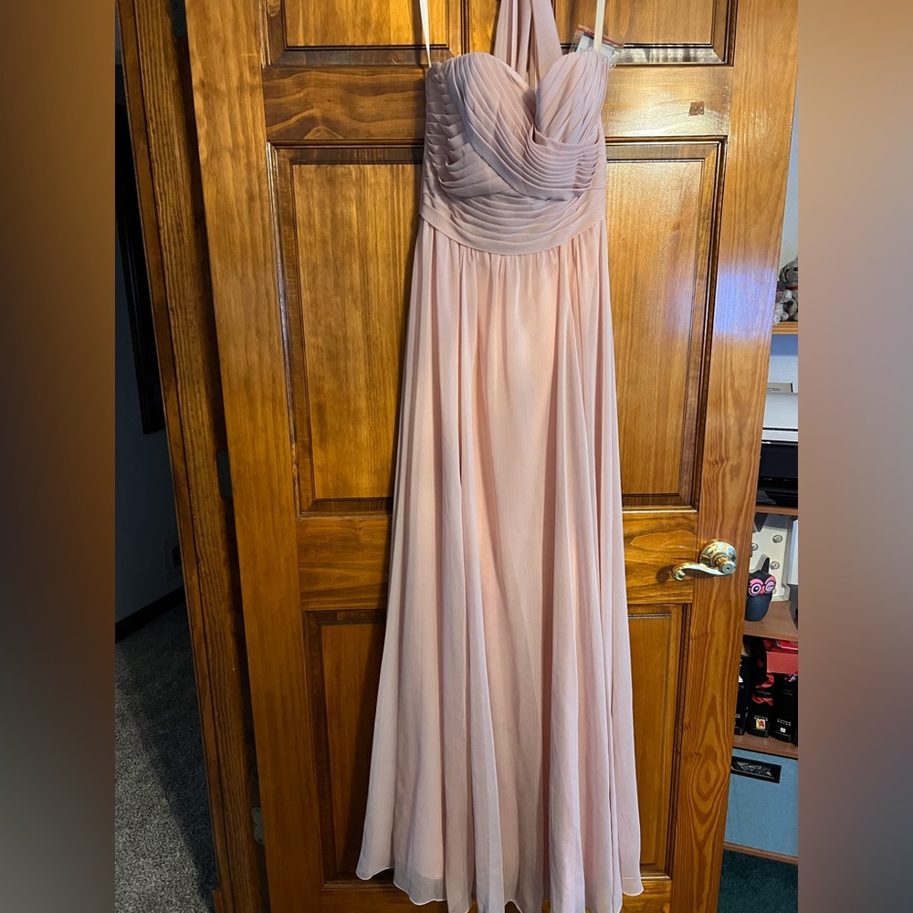 Angelina Faccenda Size 8 Strapless Bridesmaid/Prom Dress